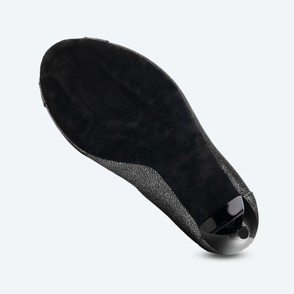 New York – High Heels en cuir naturel (9 cm) - 7